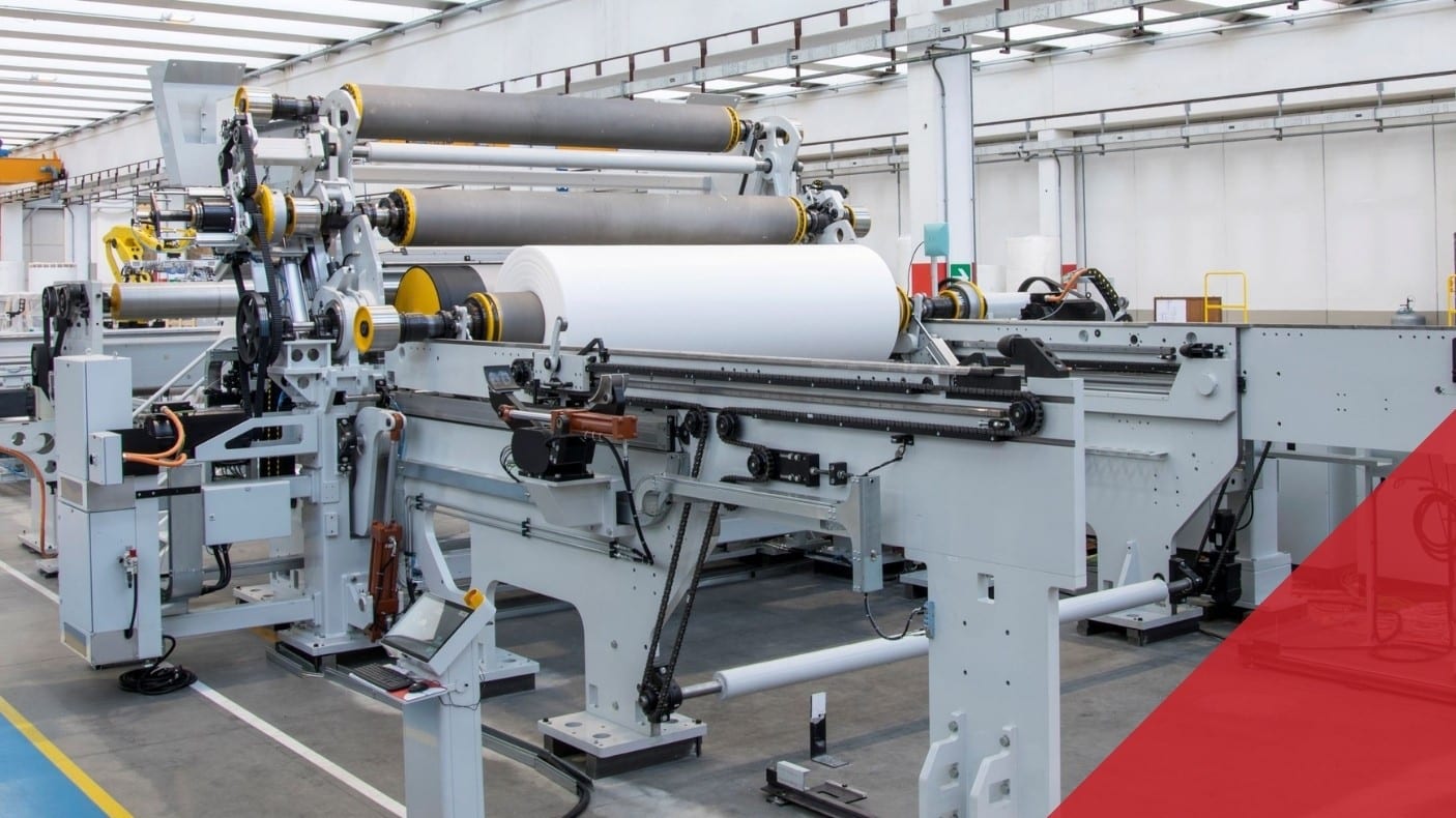 The qualities of our E-WIND® AC Zero nonwoven master roll winder