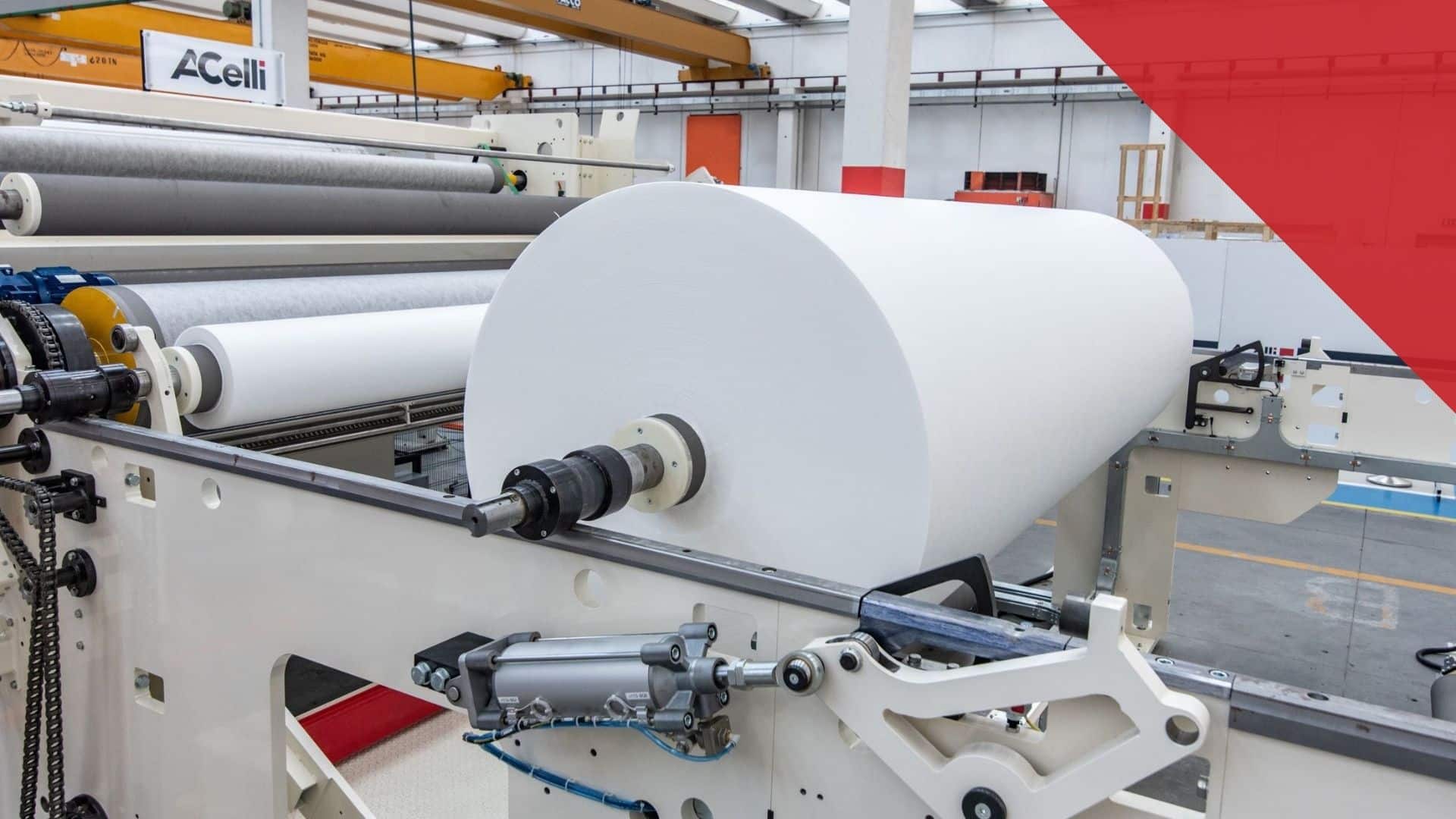 How to obtain flawless Spunlace Nonwoven Master Rolls thanks to our E-WIND® STREAM Winder