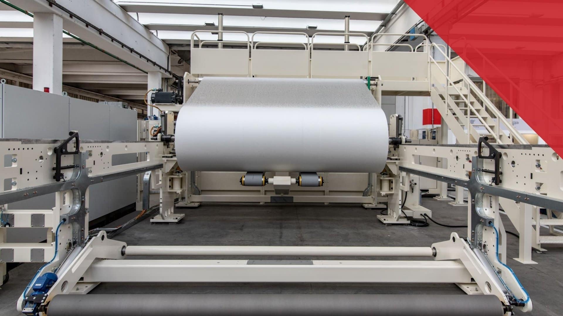 High reliability and low maintenance: the E-WIND® Rapid and Super Rapid Nonwoven rewinders