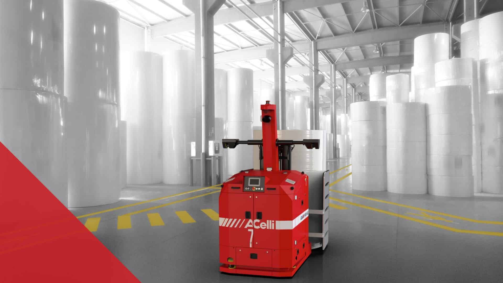 How to best organize paper reel handling and storing